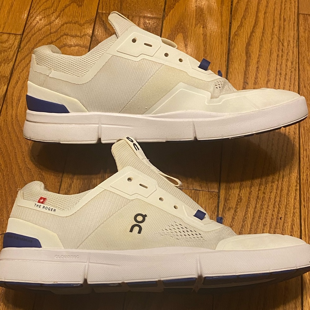 Women’s On The Roger Spin Undyed White/ Indigo Blue Size 9 3WD11481089